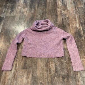 Free People Purple Knit Sweater